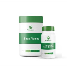 Kit Beta Alanina + L-Arginina com L-Ornitina