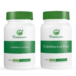 Kit em dobro cabelos e unhas