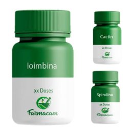 Kit Ioimbina + Spirulina + Diurético