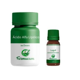 Lugol 5% Iodo Inorgânico + Ácido Alfalipóico