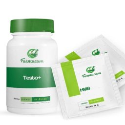 Reduz Perda Muscular (Sarcopenia) - Testo+ + Hmb