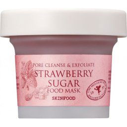 Máscara Facial de Açúcar Morango 120g