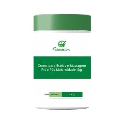 Creme para Estrias e Massagem Pré e Pós Maternidade 1kg