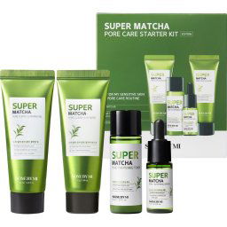 Super Matcha Toner 30mL + Gel de Limpeza 42mL + Máscara Argila 42g + Sérum 10mL 1