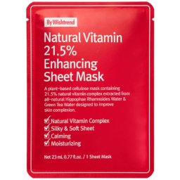 Vitamin C Natural Vitamin 21.5% Enhancing Máscara de Rosto 1