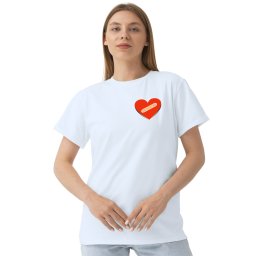 Camiseta Coração Band Aid Curativo Estampa Personalizada