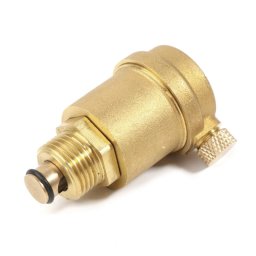 Válvula Purgadora Eliminadora de Ar Ventosa Quebra Vácuo 1/2" para Tanques Caixas D'água e Sistemas de Aquecimento