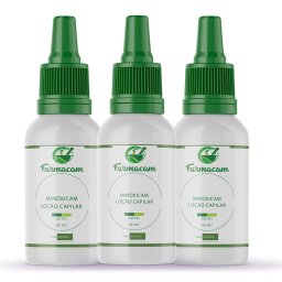 Kit Promocional 3 MinoxiCAM Loção Capilar 100ml