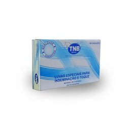 Luva Especial TNB para InseminaÃ§Ã£o e Toque Tamanho G Caixa 100 Unidades