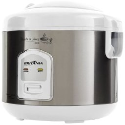 PANELA DE ARROZ BRITANIA 400W FAZ 5 XICARAS BRANCA