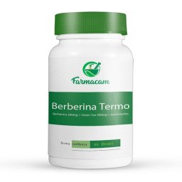 Berberina Termo | Berberina 300mg + Green Tea 300mg + Associações