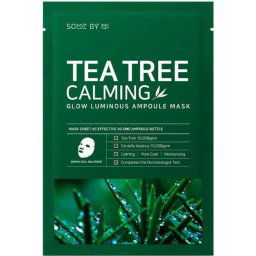 Tea Tree Calming Glow Luminous Ampoule Máscara de Tecido Suavizante 1