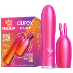 Vibe and Tease 2 em 1 Vibrador e Estimulador 1