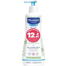 Gel Lavante Suave para o Banho do Bebé 500mL 1