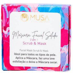 Máscara Facial Sólida Scrub & Mask 1