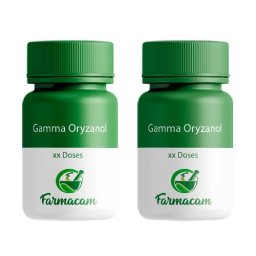 Kit 2 potes Gamma Oryzanol 300mg 30 doses