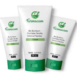 Kit 3 Bio Bumbum - Combate Celulite, Estria e Flacidez 120g