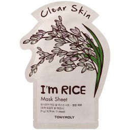 I'm Rice Máscara de Tecido Pele sem Imperfeições 1