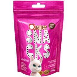 Quatree Snacks Nuggets Gatos Bola de Pelo Frango 60g