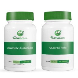 Kit Azulzinho Turbinado e Azulzinho Rosa (Tadalafila + Associações) + (Rhodiola Rosea + Associações)
