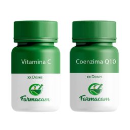 Kit Coenzima Q10 100mg + Vitamina C