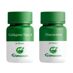 Kit Diacereína + CT-2 (Colágeno Tipo II)