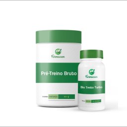 Kit Epimedium Icariin + Associações 30 Doses (Bio Testo Turbo) + Pré-Treino Bruto