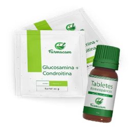 Kit Glucosamina com Condroitina + Biopain