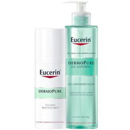 Dermopure Oil Control Fluído Matificante 50mL + Gel de Limpeza 200mL 1