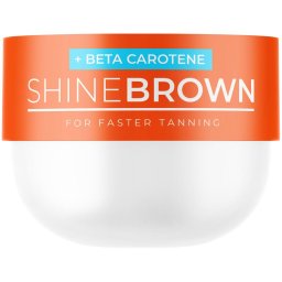 Shine Brown Beta Carotene Creme Intensificador de Bronzeado 210mL