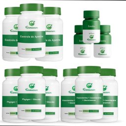 Kit Natural Emagrecimento Sem Treino - Com duração de 90 dias