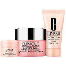 Moisture Surge Sheer Hydrator 50mL + Overnight Mask 30mL + All About Eyes 5mL 1