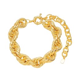 Pulseira em malha Cordão Baiano | HOPE | 10mm