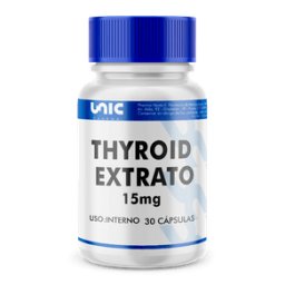Thyroid Extrato (tireoide) 15mg