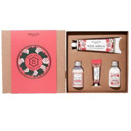 Rose Amélie C. Banho 100mL + Loção Corpo 100mL + C. Mãos 30mL + Cr. Corpo 150mL 1