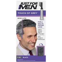 Touch of Grey Coloração Gradual do Cabelo 1 T-55 Black