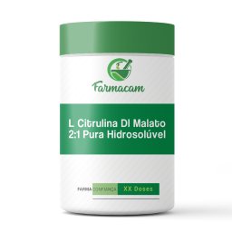 L Citrulina Dl Malato 2:1 Pura Hidrosolúvel 200g