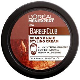 Men Expert Barber Club Creme Fixação Barba e Cabelo 75mL