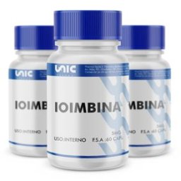 Kit 3 Ioimbina 5mg 60 caps