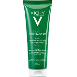 Normaderm 3 em 1 Esfoliante Creme de Limpeza e Máscara Purificante 125mL