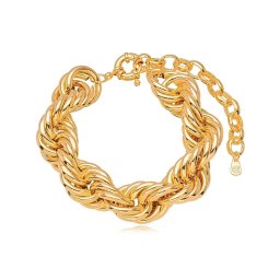 Pulseira em malha Cordão Baiano | HOPE | 17mm
