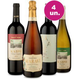 Wine.com.br Kit 4 - Joias Brasileiras por R$34,90 Por Garrafa - Oferta Insana