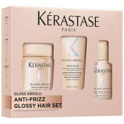 Gloss Absolu Shampoo 80mL + Condicionador 45mL + Spray Anti-Frizz 75mL 1