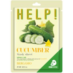 Help Cucumber Máscara de Tecido 1