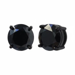 Brinco Ponto de Luz Negro | ECLIPSE | 12mm