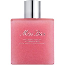 Miss Dior Óleo Corporal Esfoliante com Extrato de Rosa 175mL