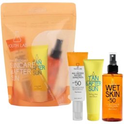 Wet Skin Óleo Seco 100mL + Tan&after Sun 75mL + Age-Defense Protetor Solar 40mL 1