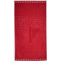 Toalha De Banho Bouton São Paulo Jacquard Vermelha
