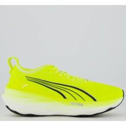 Tênis Puma Forever Run Nitro 2 Amarelo e Preto