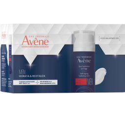 Men Hidratante Antienvelhecimento para Homem 50mL + Gel de Duche 100mL + Bolsa 1